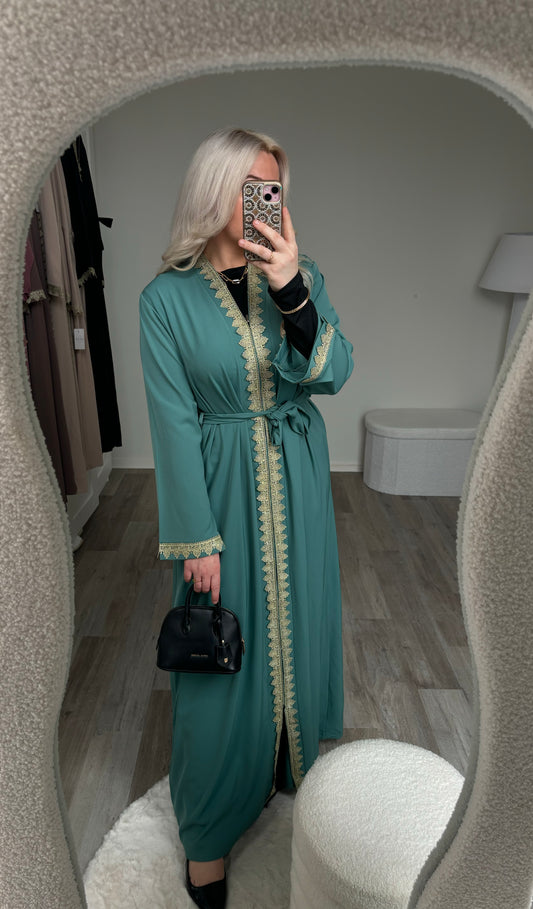 Kimono Yasmina mint groen